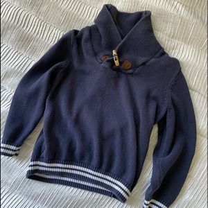 Janie and jack navy boy sweater 2t